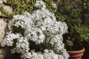 Phlox White flower