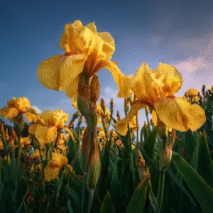 Yellow iris 1