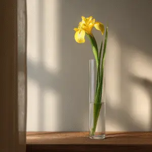 Yellow iris 4
