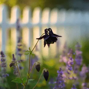 Black Barlow Columbine