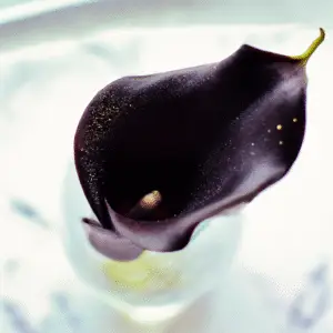 Black Star Calla Lily Flower