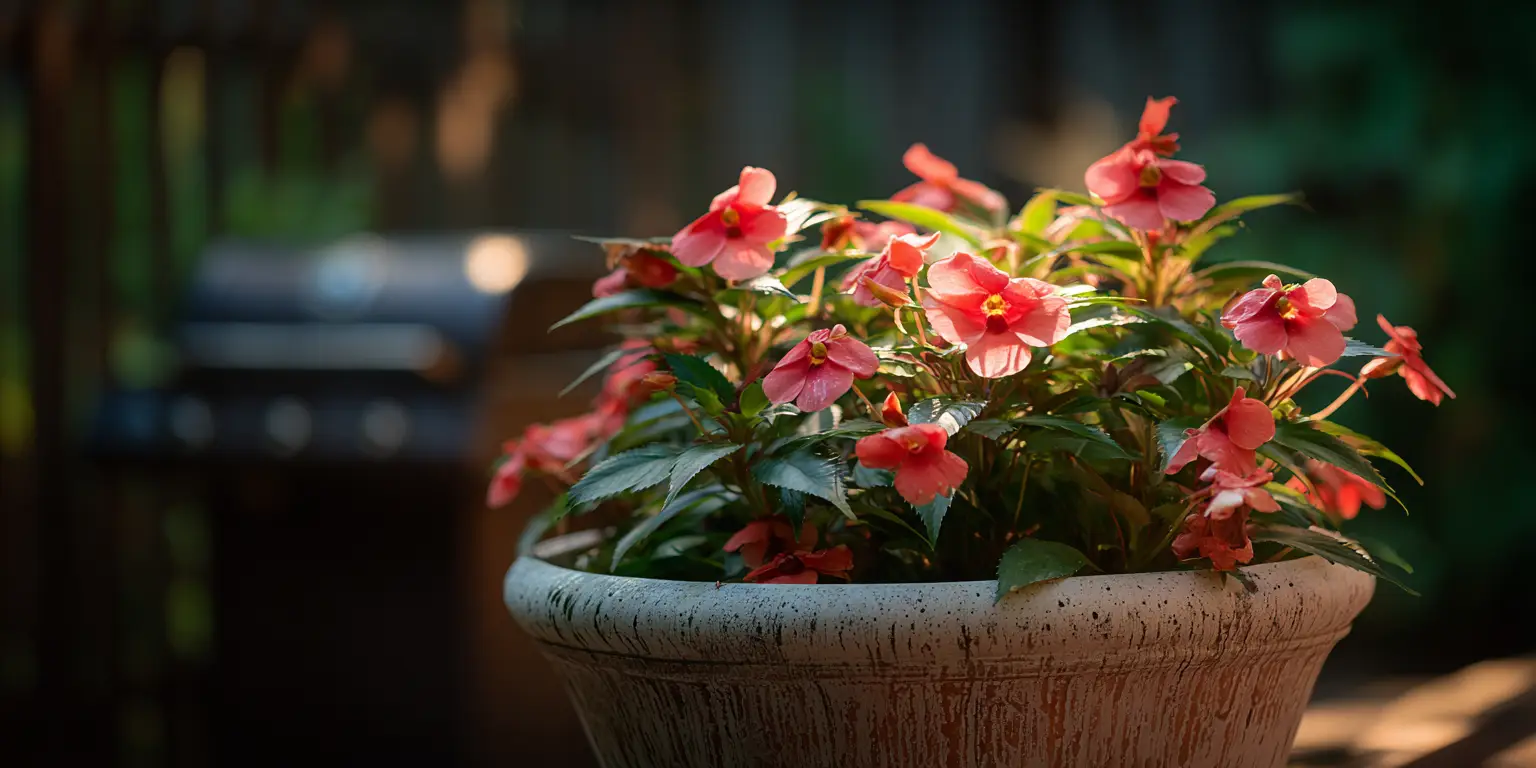 Impatiens Flower