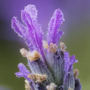 Lavender (Lavandula angustifolia) Purple Flower
