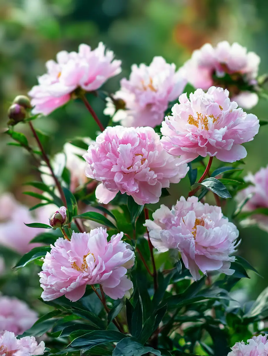 Peonies Flowers