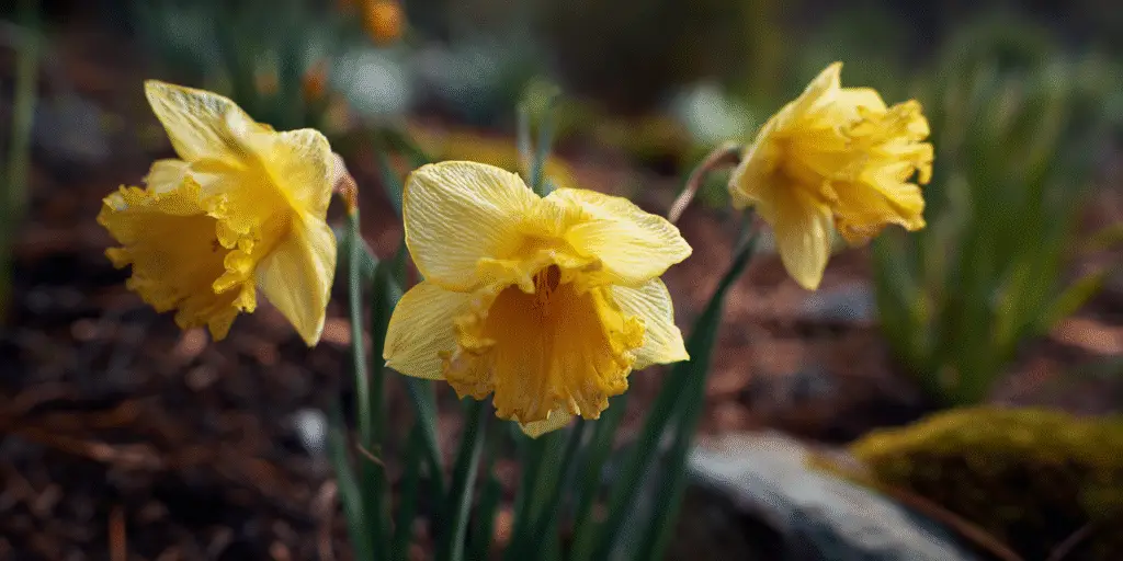 Daffodils (Narcissus) ‘Dutch Master’