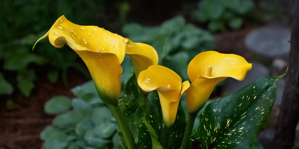 Calla Lily (Zantedeschia elliottiana)