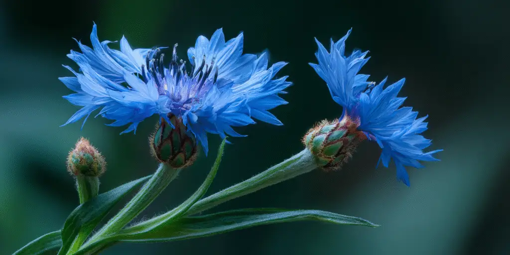 Cornflowers Centaurea triumfettii