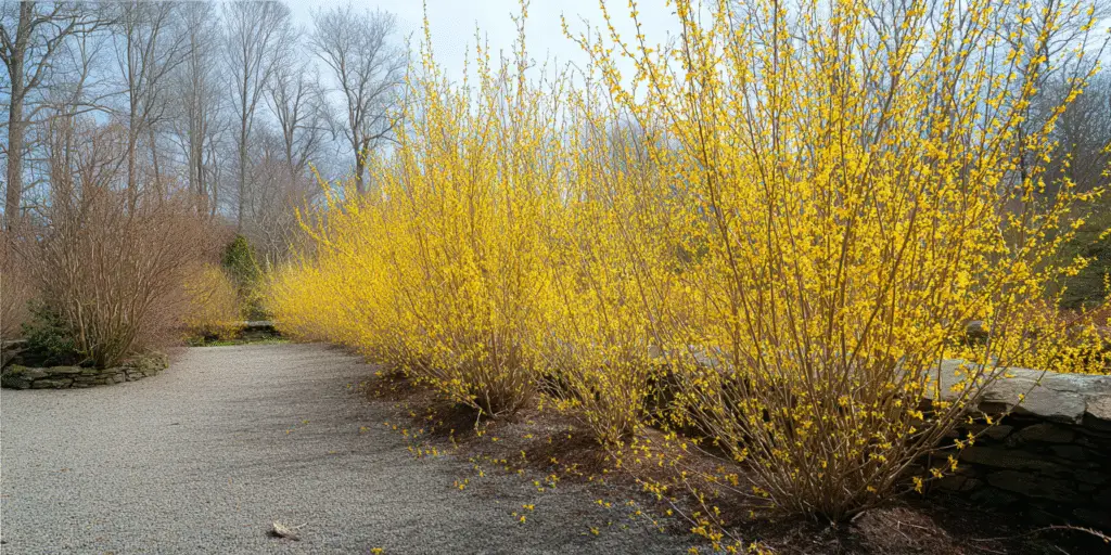 Forsythia × intermedia 'Spectabilis'
