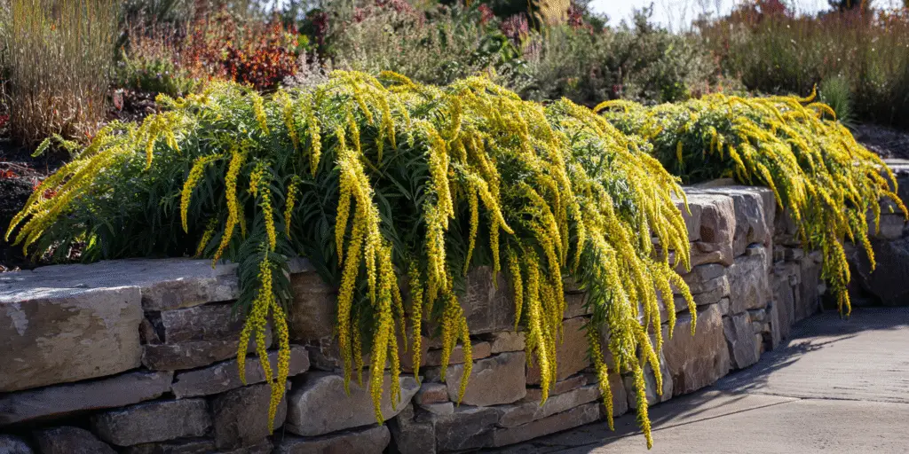 Goldenrod Solidago shortii 'Solar Cascade'