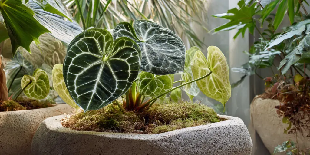 Anthurium clarinervium: velvet leaves and indoor care