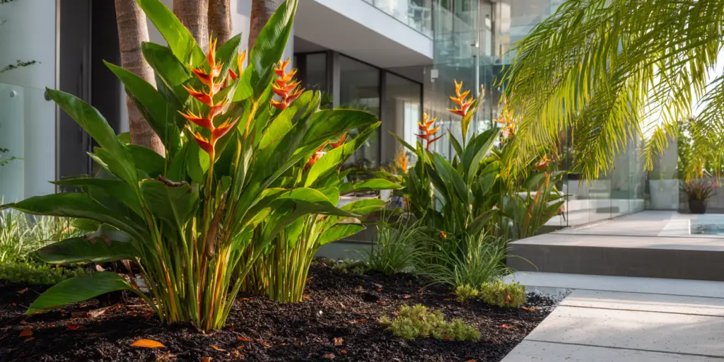 Bird of Paradise lookalike, Heliconia psittacorum