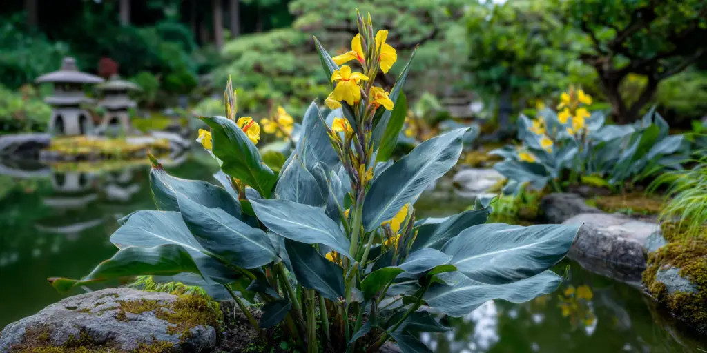 Canna lily, Canna glauca