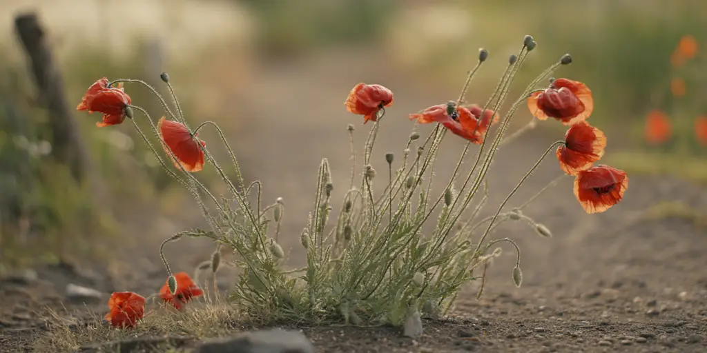 Poppy Papaver rhoeas