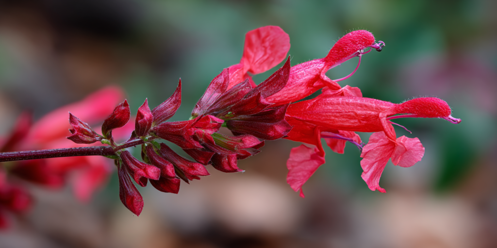Salvia splendens ‘Sizzler Scarlet’
