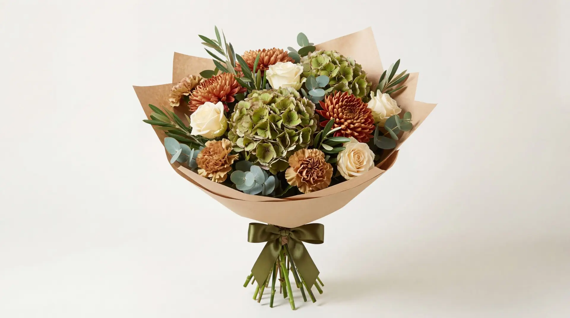 Antique Green Hydrangea Harvest