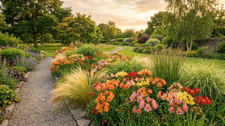 Companion plants that pair beautifully with alstroemeria in garden borders