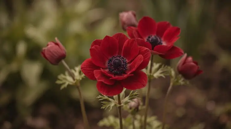 Anemone color varieties and what each shade means when giving flowers as a gift