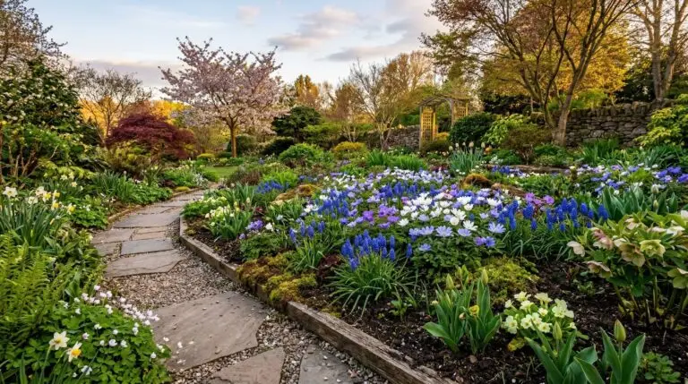Anemone and ranunculus planted together for the ultimate spring flower garden