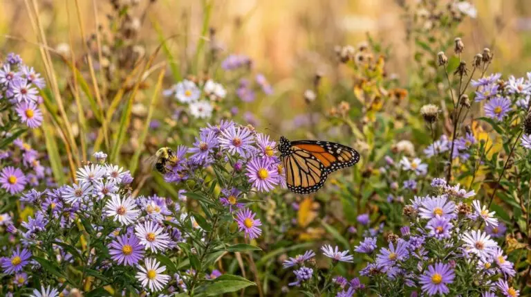 Asters for pollinators and why they are one of the most important late-season flowers