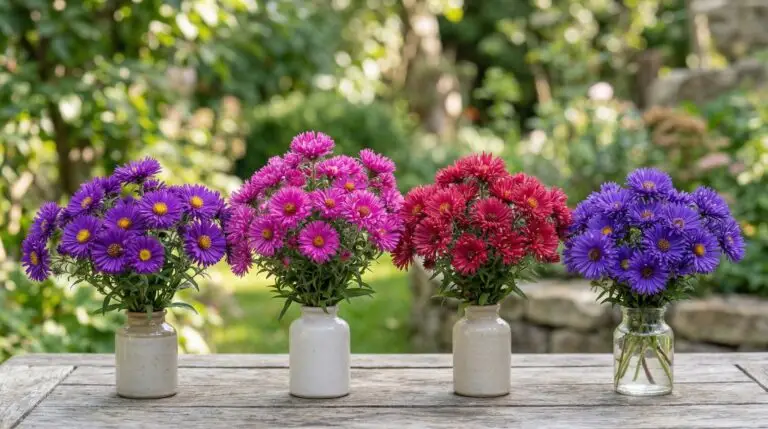 Best aster varieties for a colorful fall garden that blooms into frost