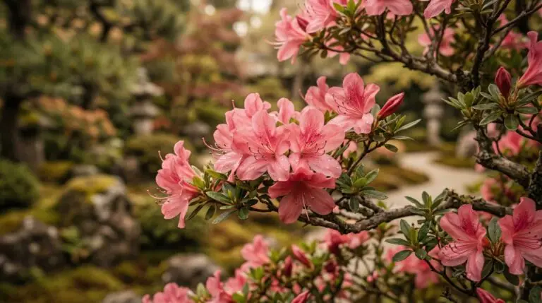 Azalea flower meaning and their place in Japanese garden culture and symbolism