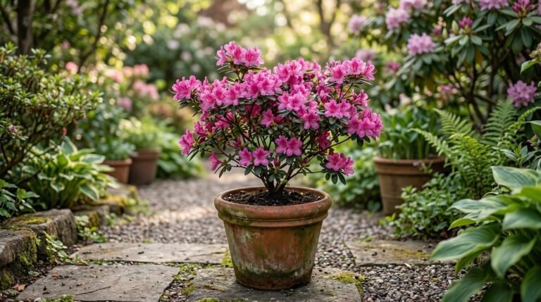 How to grow azaleas in containers for stunning patio and entryway displays