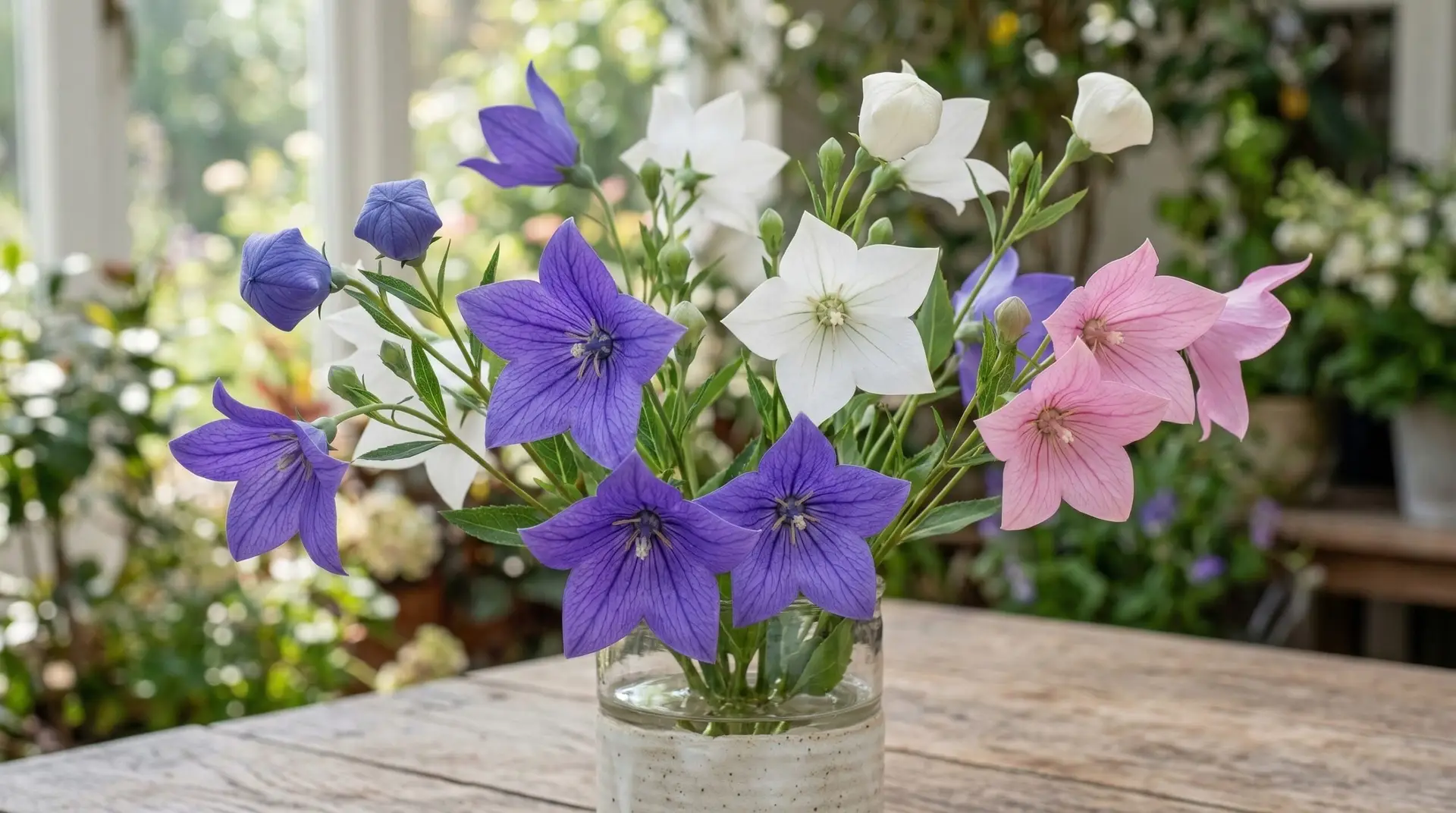 Balloon Flower - Best balloon flower varieties including double blooms and dwarf forms for small gardens
