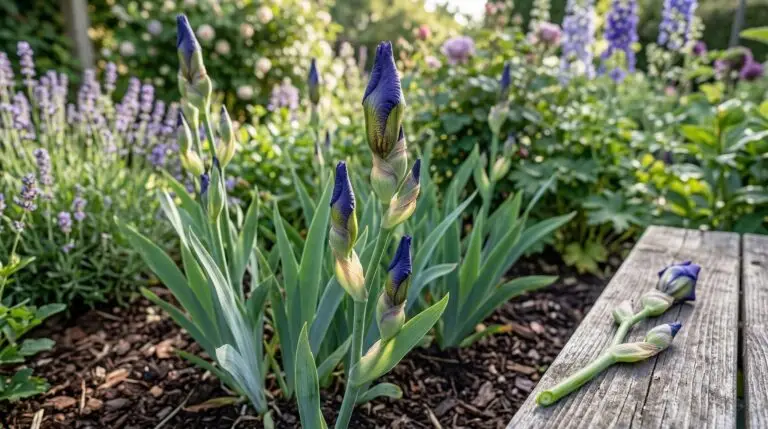 Using bearded iris as cut flowers for elegant spring bouquets and arrangements