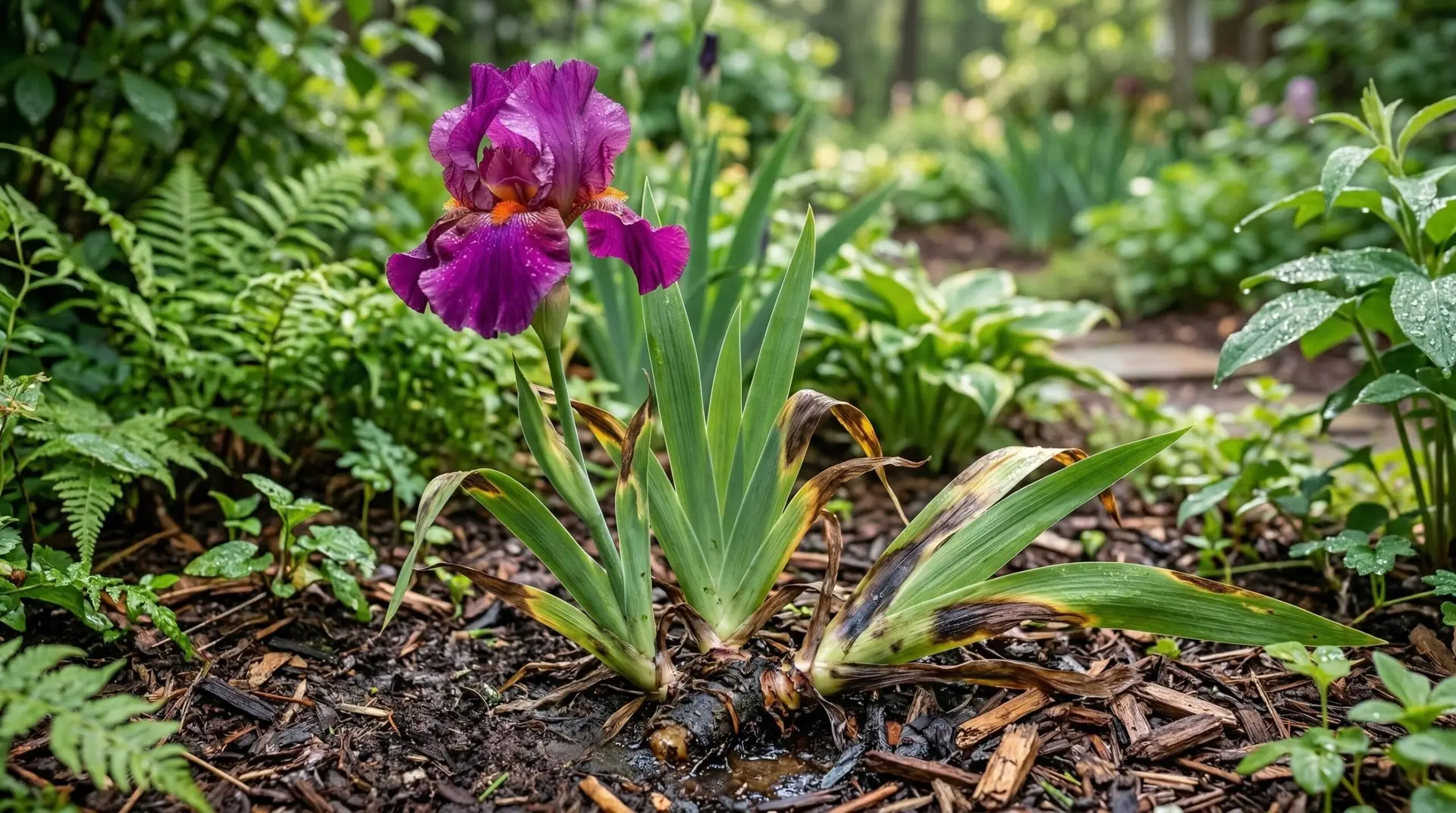 Bearded Iris - How to grow bearded iris in hot southern climates where summer heat is intense