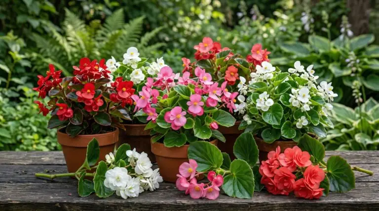 Best begonia varieties for shade gardens that add color where sun rarely reaches