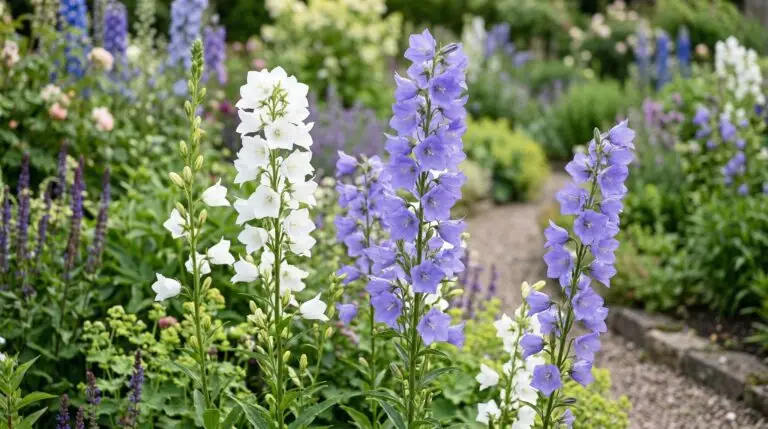 Using bellflowers as cut flowers for charming cottage-style arrangements