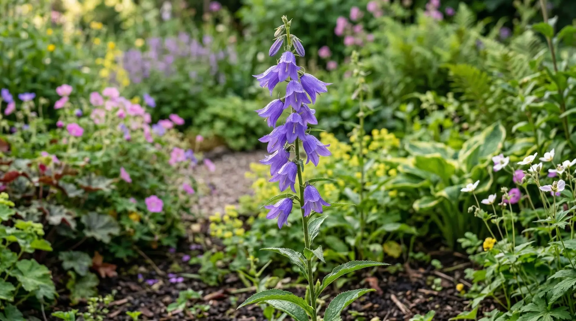 Bellflower - How to control invasive bellflower that has taken over your garden beds