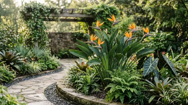 Using bird of paradise flowers in dramatic tropical floral arrangements