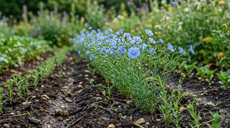 How to grow blue flax from seed for a low maintenance wildflower meadow
