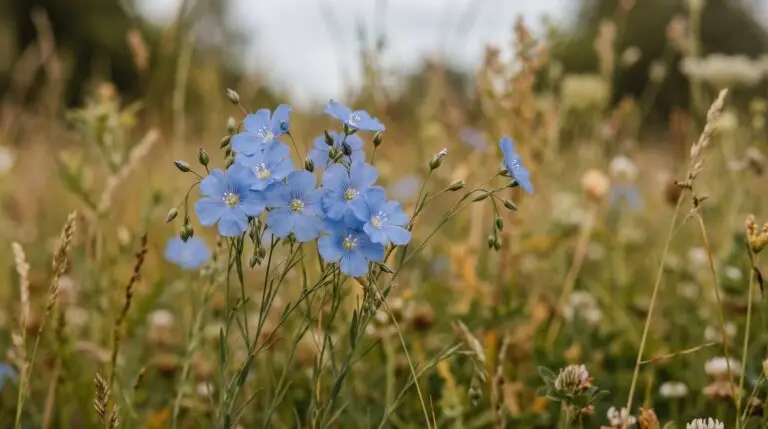 The history of flax from ancient linen production to ornamental garden flower
