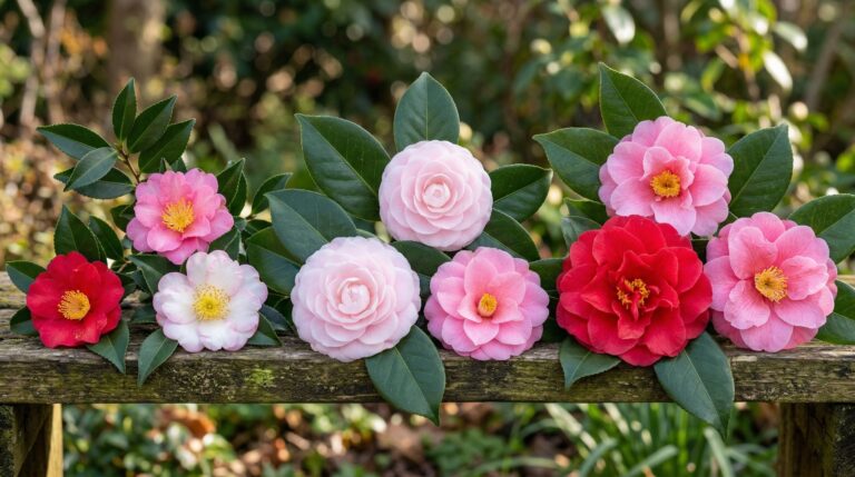 Best camellia varieties for Southern gardens from fall through spring blooms