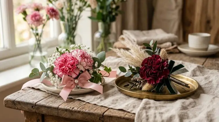 Carnation leis corsages and boutonnieres for proms graduations and celebrations