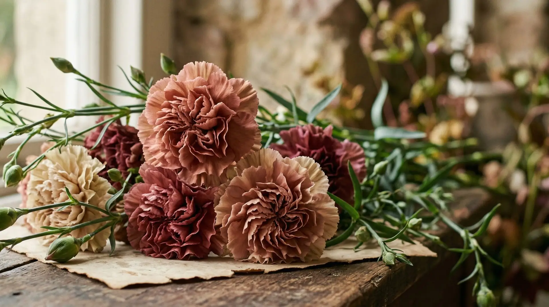 Carnation - The rich history of carnations from ancient Greek garlands to Mother's Day flowers