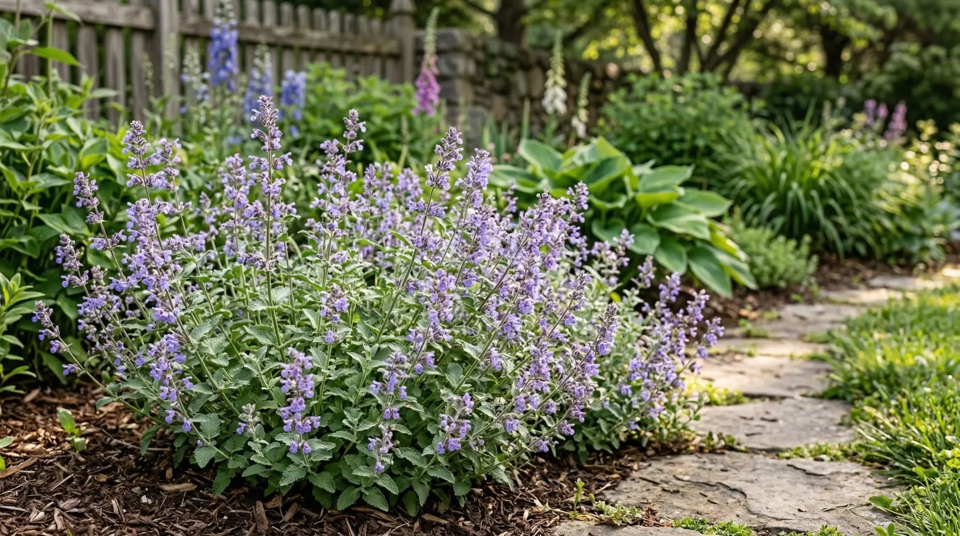 Catmint - Catmint as the ultimate deer-resistant and drought-tolerant perennial for easy gardens