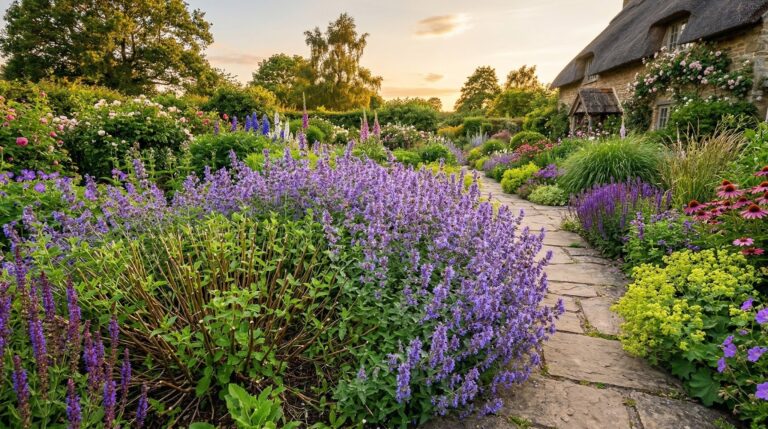 How to shear back catmint for a second flush of blooms and a tidy appearance