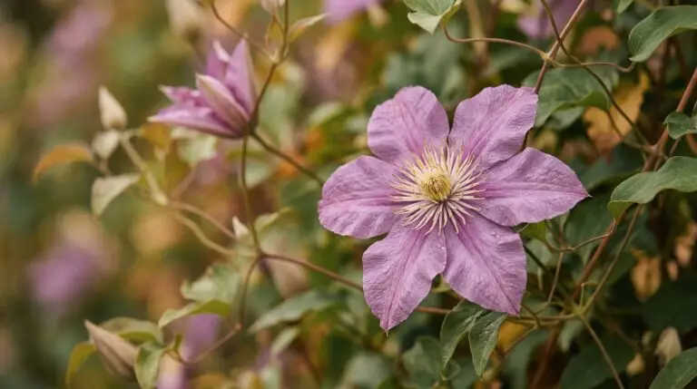 Clematis flower meaning and the symbolism of the traveller’s joy vine