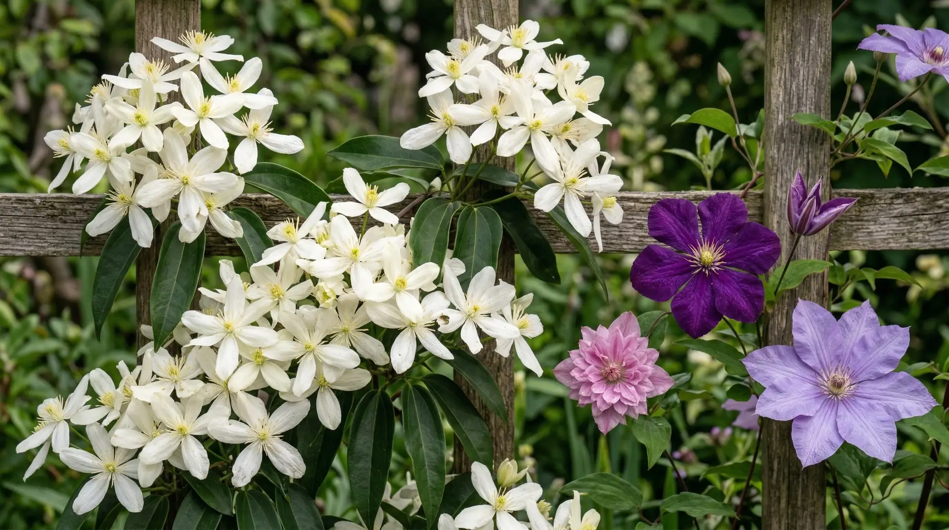 Clematis - Evergreen clematis varieties that keep your garden looking alive through winter