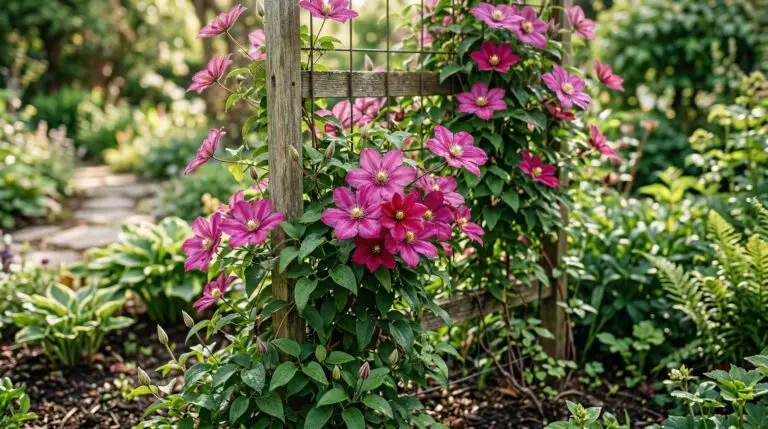 Small-space clematis varieties perfect for containers mailboxes and small trellises