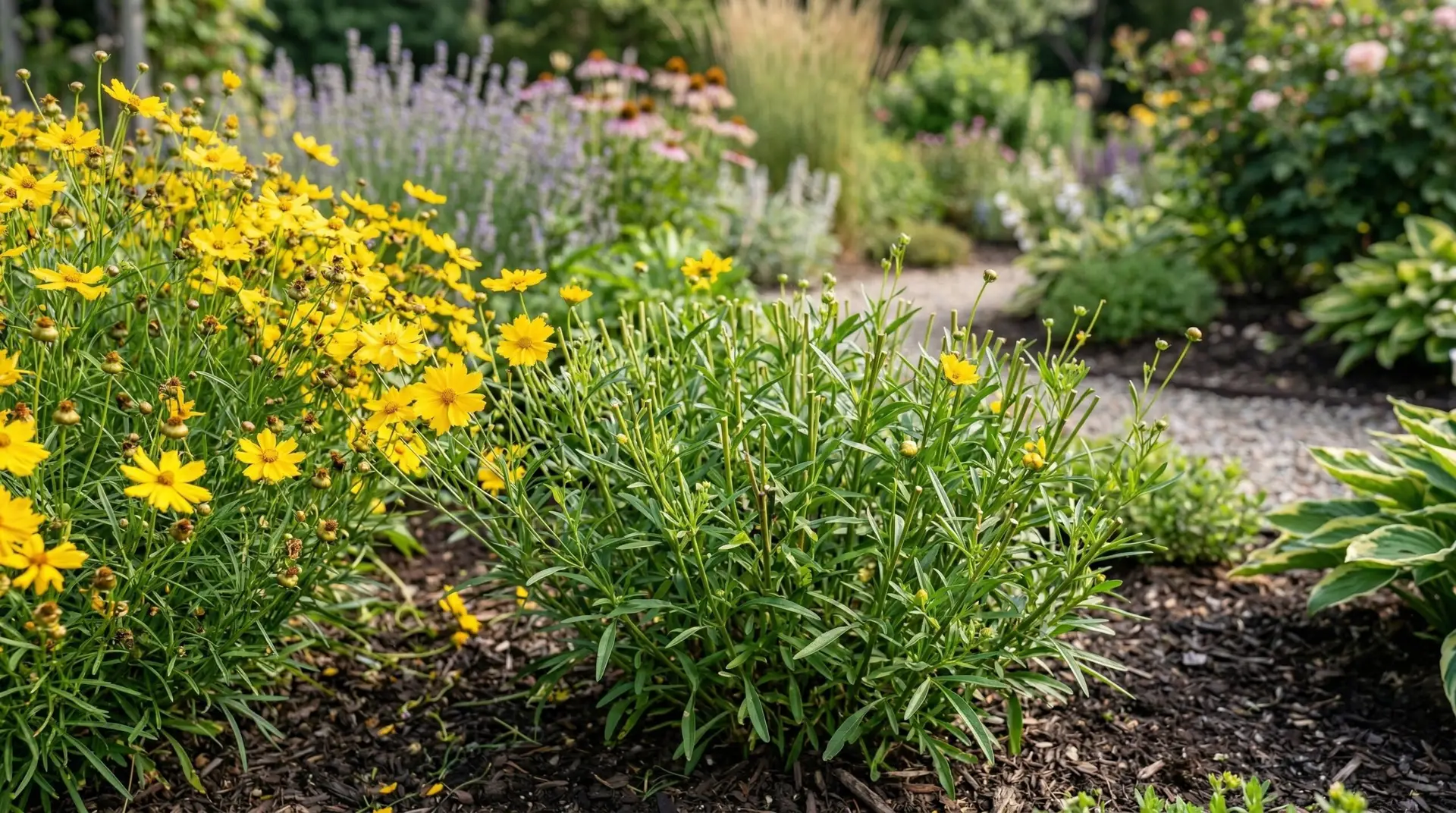 Coreopsis - Why coreopsis stops blooming in midsummer and how to keep flowers coming