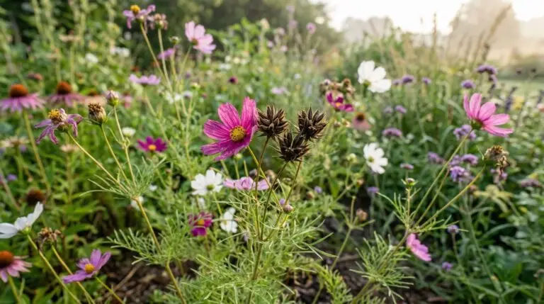 Cosmos as the perfect cut flower for beginners who want armloads of bouquets