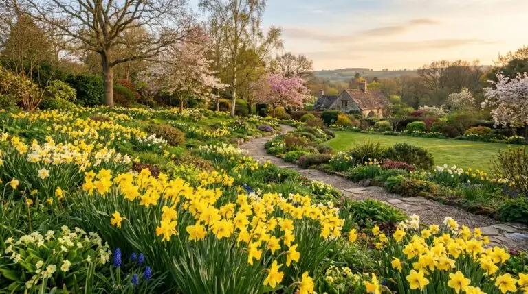 Designing a succession of daffodils that bloom from February through May