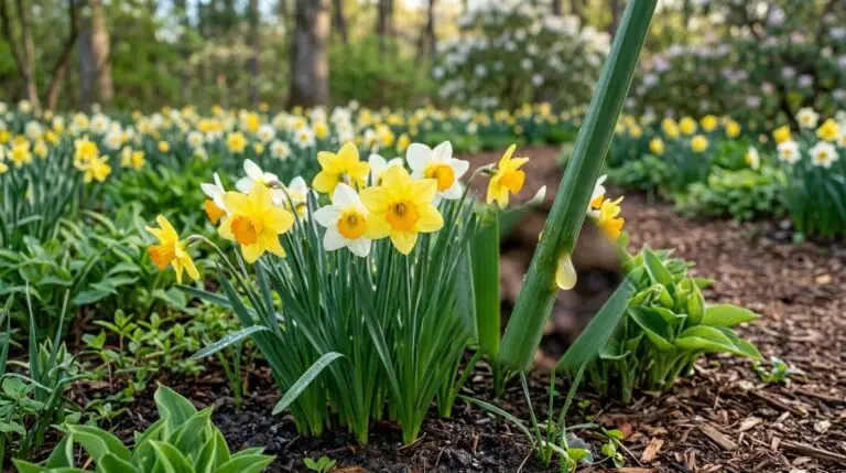 Daffodils as deer-proof and squirrel-proof bulbs that nothing wants to eat
