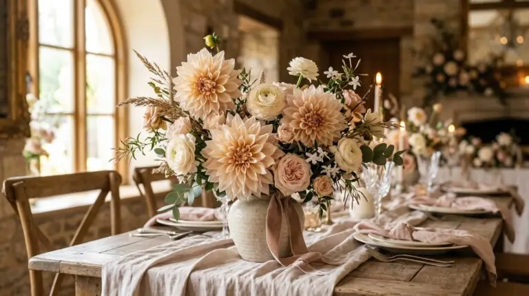 Dahlia wedding flowers and why brides are choosing dahlias over traditional roses