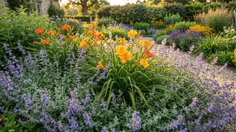 Companion plants for daylilies that fill the gaps when each bloom fades
