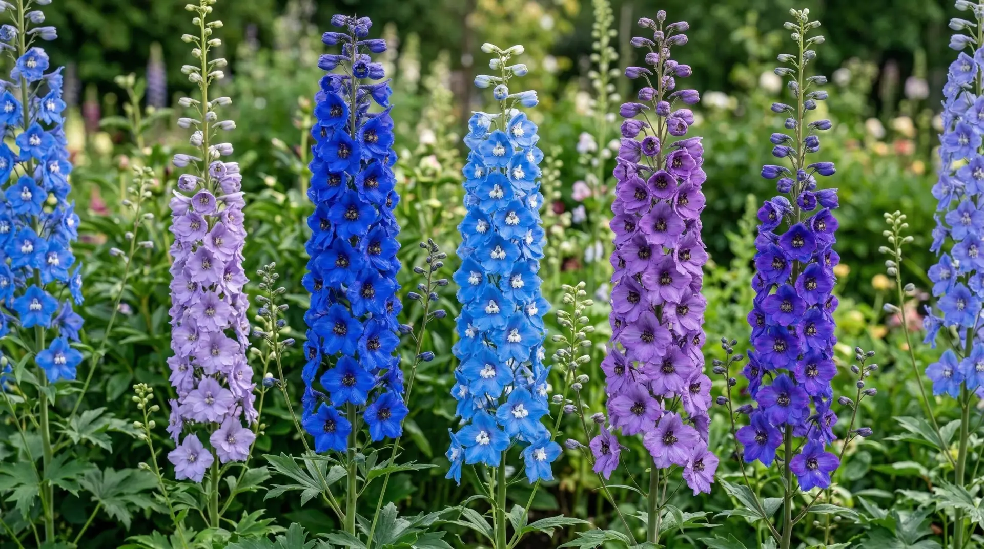 Delphinium elatum - Best delphinium varieties from towering Pacific Giants to compact Magic Fountains